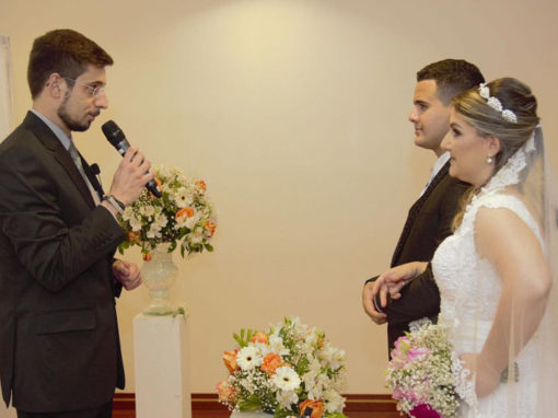Curso de celebrante social de casamentos realizado em Campinas (setembro 2017) – simulação de casamento